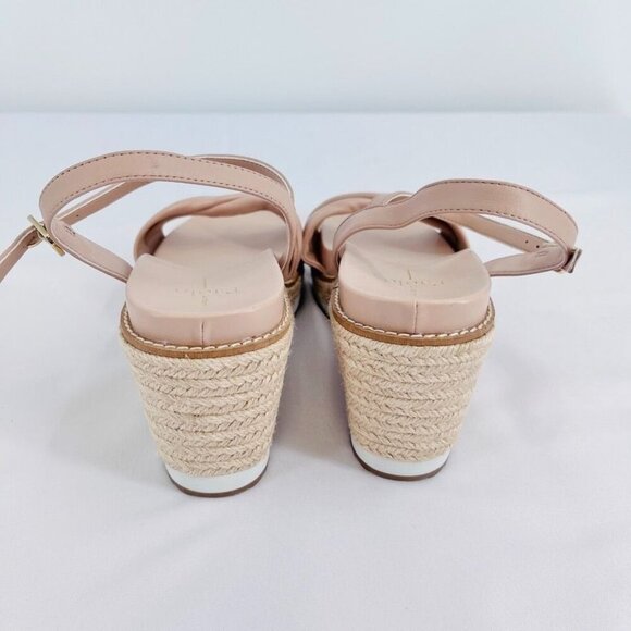 Linea Paolo Women's Verona Platform Wedge Sandal SIze 9.5 in Blush Comfort - Picture 3 of 14